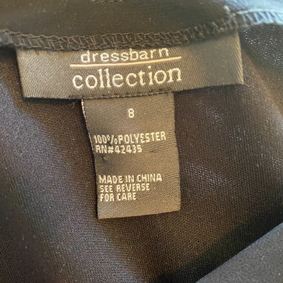 Dressbarn Womens Beautiful Evening Wide Leg Palazzo type Pants Size 8 - Picture 3 of 9